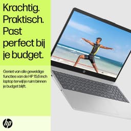 HP 15-fd0046nd Intel® Core™ i5 i5-1235U Laptop 39,6 cm (15.6") Full HD 8 GB DDR4-SDRAM 512 GB SSD Wi-Fi 6 (802.11ax) Windows 11 Home Zilver — thumbnail 8