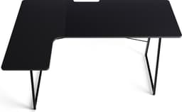 ACAZA Bureau - Game Bureau - Zwart - 160 x 100 x 75 (B x D x H) - Gaming Bureau - Hoekbureau - Bureau Gaming - Hoekbureau Gaming — thumbnail 3