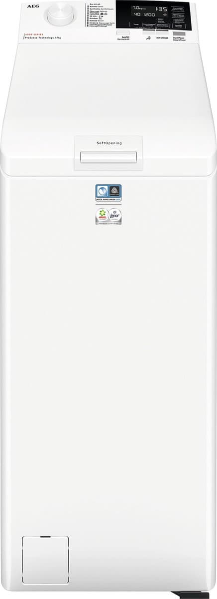 AEG LTR6ECO 6000 serie ProSense - Wasmachine bovenlader - Energielabel A - 1300 toeren - 7 kg — afbeelding 1