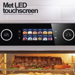 Airfryer Oven - 25L - 12 Programma's - 35 tot 230 Graden - Hetelucht friteuse - 2250W - COOK-IT — thumbnail 6