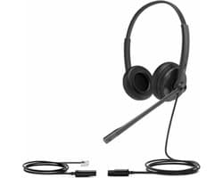 Headphones with Microphone Yealink YHS34 Lite Dual Black