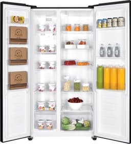 Bella BSBS-445.1BE - Amerikaanse koelkast - Display - 442 Liter - No Frost - Zwart — thumbnail 3