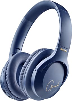 NGS ARTICA GREED Hoofdtelefoons Bedraad en draadloos Hoofdband Oproepen/muziek USB Type-C Bluetooth Blauw — thumbnail 1