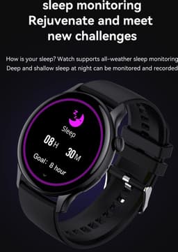 DrPhone DTX Ultra2 – 1.43 Inch AMOLED Smartwatch – Smartwatch Met Mobiele App – Always On Smartwatch – Volledige Belfunctie – Zuurstof/Hartslag/Bloeddruk meter - Zilver — thumbnail 9