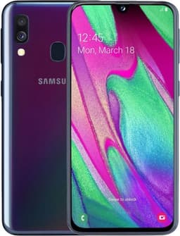 Samsung Galaxy A40 - 64GB - Zwart — thumbnail 12