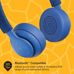 JAM Been There - Hoofdtelefoon - Hoofdtelefoon bluetooth - koptelefoon bluetooth - blauw — thumbnail 9