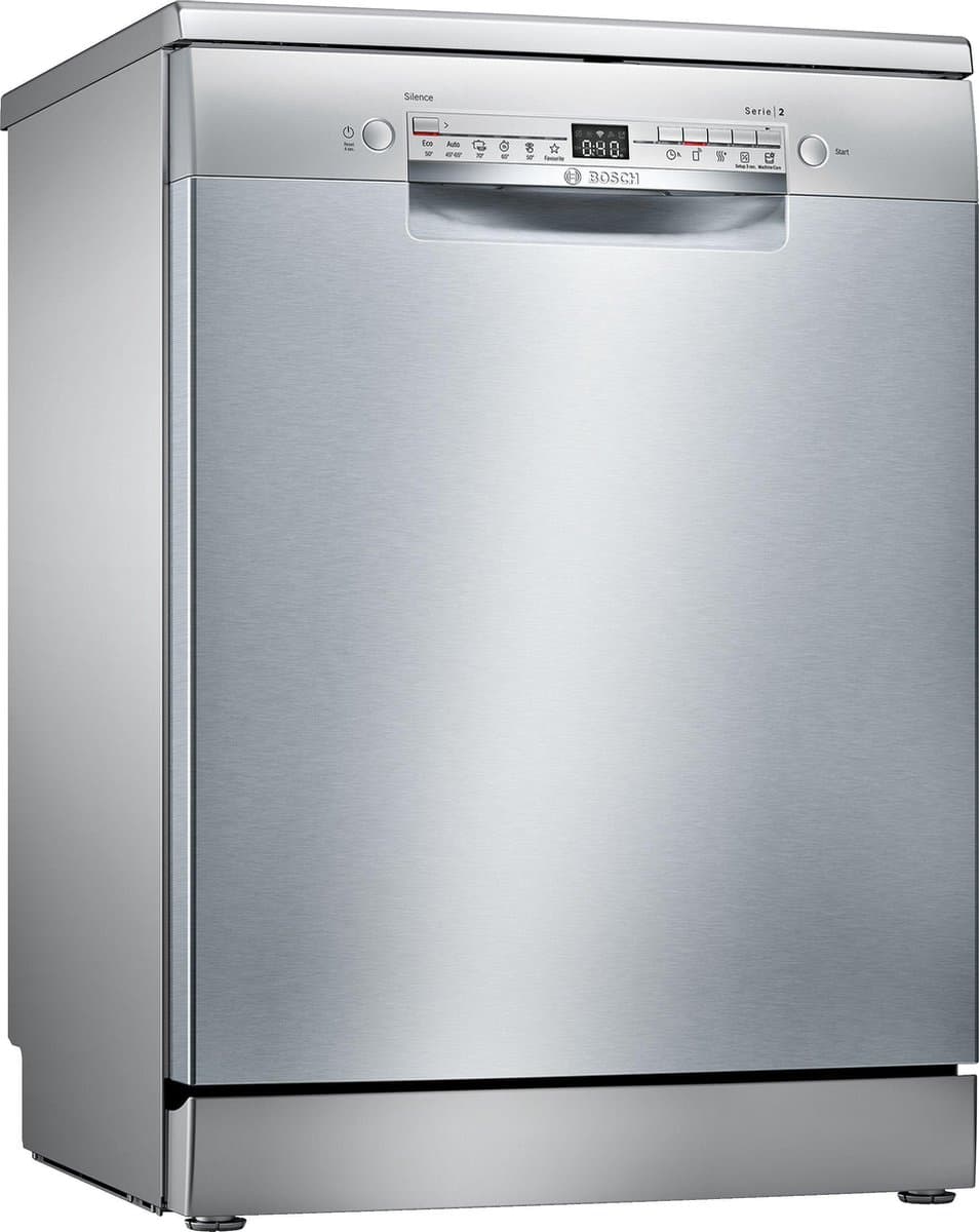 Bosch SMS2HTI54E - Serie 2 - Vrijstaande vaatwasser - RVS - Home Connect — afbeelding 1