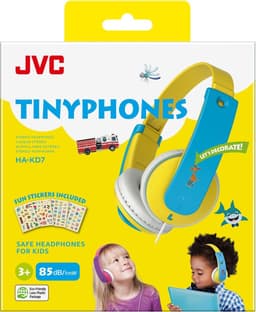 JVC HA-KD7 - On-ear kids koptelefoon - Geel — thumbnail 4