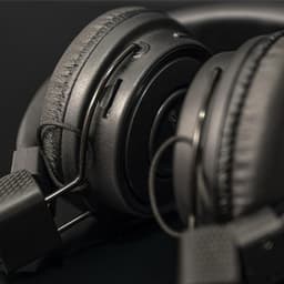SoundLAB Bluetooth On Ear Koptelefoon (Zwart) — thumbnail 4