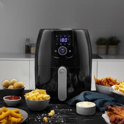 Princess Digitale Airfryer XXL 182025 - Heteluchtfriteuse - 4.5 liter - 8 voorgeprogrammeerde programma’s - Inclusief grillrek - 1500 W - Zwart — thumbnail 11