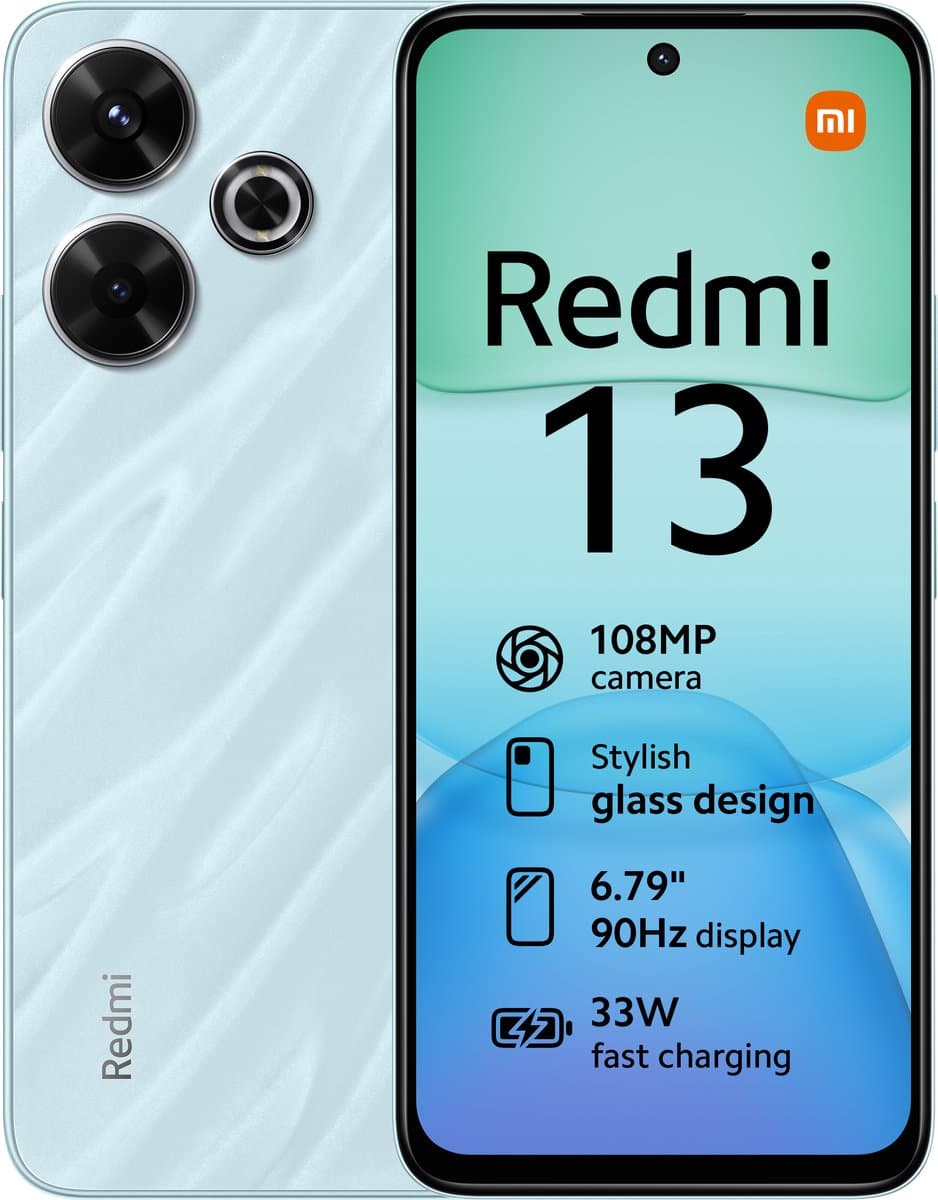 Xiaomi Redmi 13 - 6GB/128GB - Ocean Blauw — afbeelding 1