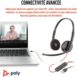 Hoofdtelefoon met microfoon Poly 8X2J9A6 — thumbnail 6