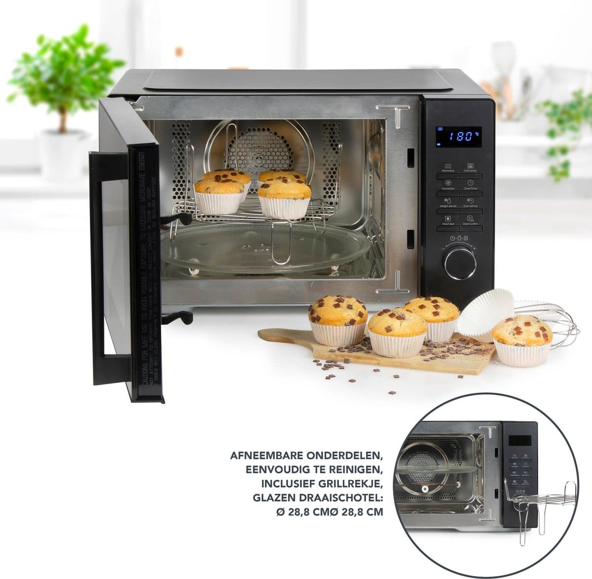DOMO DO22301C - Combi-microgolfoven - 23 L — afbeelding 1