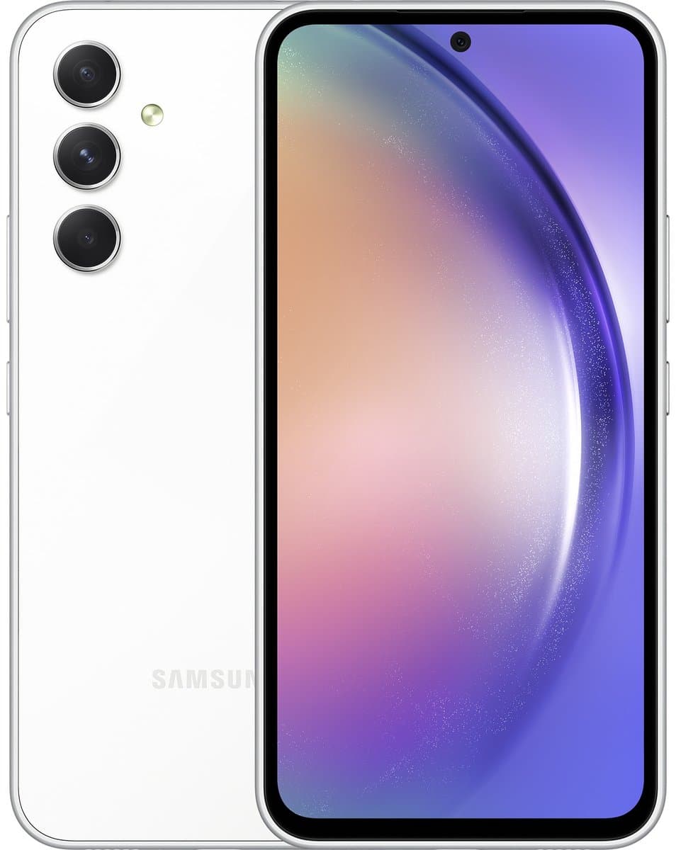 Samsung Galaxy A54 5G - 128GB - Awesome White — afbeelding 1