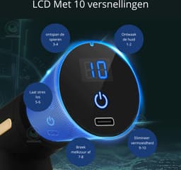 Massage Gun - Professioneel Massage Apparaat - Mini Massage Pistool - Inclusief 4 Opzetstukken — thumbnail 2