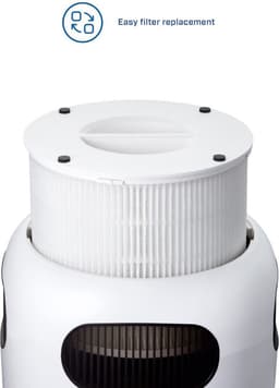 Clean Air Optima® CA-502 Desktop Smart - Intelligente HEPA Ionisator Luchtreiniger - 360° Airflow - Extreem stil met sleepmode! <10dB(A)! — thumbnail 12
