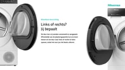 Hisense 5S Serie DH5S902BW Wasdroger met C Energielabel - Warmtepompdroger - 9kg - ConnectLife - Basket Dry — thumbnail 19
