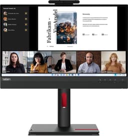 Lenovo ThinkCentre Tiny-In-One 22 LED display 54,6 cm (21.5") 1920 x 1080 Pixels Full HD Zwart — thumbnail 1