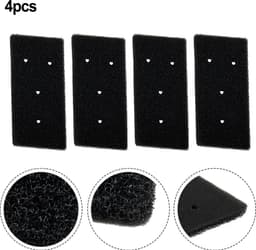 Bramokava 4x Filter geschikt voor Droger Whirlpool Bauknecht Ignis ( met 4 gaatjes) - 481010345281 - 8015250474909 - 481010716911 - Spons Foam Schuim — thumbnail 9