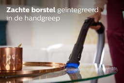 Philips Stofzuiger zonder Zak FC9331/09 - Alle Vloertypen - Sterke Zuigkracht - Met H13 Allergiefilter - Met Extra Mondstuk - Blauw — thumbnail 6