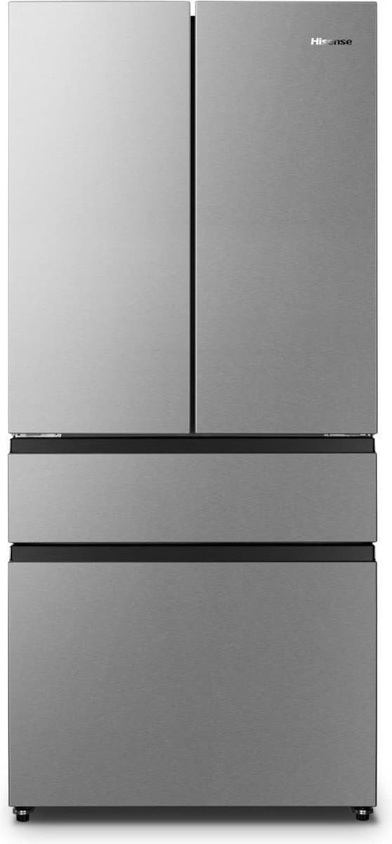 Hisense RF540N4SBI2 - Amerikaanse koelkast - RVS - French door - Inhoud 302 liter - SuperCool - MetalCooling — afbeelding 1