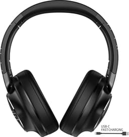 PowerLocus MoonFly Koptelefoon Over-Ear met Passief Noise Cancelling, Draadloze Hoofdtelefoon, Voice Assistant Activation - Zwart/Grijs — thumbnail 9