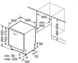Bosch SBV4HAX48E - Serie 4 - XXL - Volledig integreerbare inbouw vaatwasser — thumbnail 2