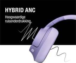 Fresh ‘n Rebel Clam Fuse – Draadloze Bluetooth Koptelefoon met Active Noise Cancelling - 45 uur Speelduur - Dreamy Lilac — thumbnail 6