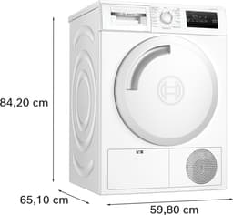 Bosch WTH83202FG - Serie 4 - Wasdroger - Warmtepompdroger - NL/FR display — thumbnail 7