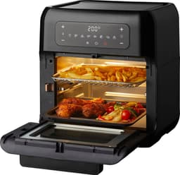 Tomado TAF1201B - Airfryer oven - Hetelucht friteuse - 12 liter - 8 programma's - PFAS vrij - 1500 watt - Zwart — thumbnail 1