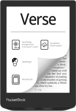 PocketBook E-reader - Verse - Mist Grey — thumbnail 1