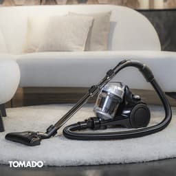 Tomado TVC2001B - Stofzuiger zonder stofzak - 2 liter - Zakloos - HEPA 12 filter - Lichtgewicht - Zwart — thumbnail 6