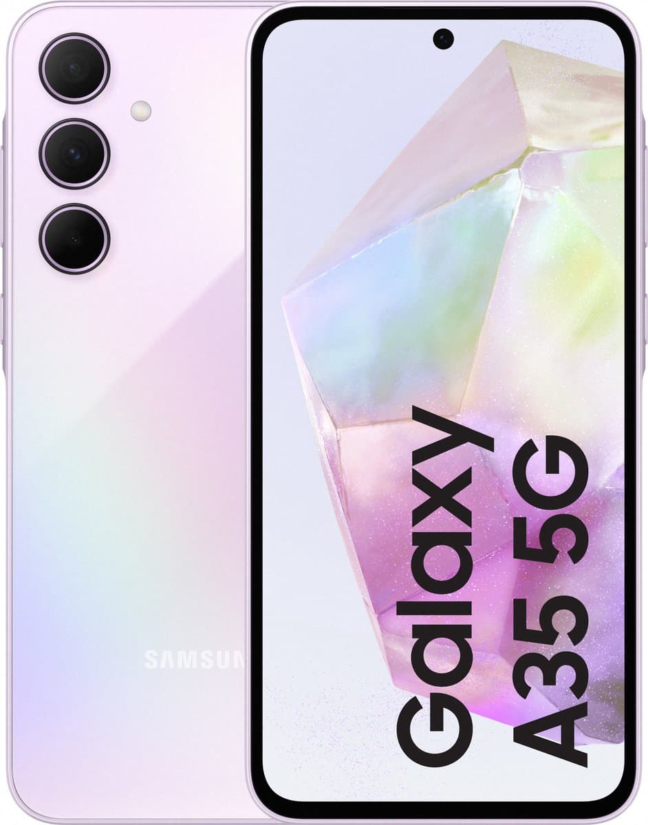 Samsung Galaxy A35 - 128GB - Awesome Lilac — afbeelding 1