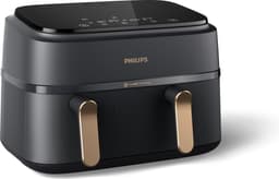Philips 3000 serie NA352/04 - Airfryer - 9L - Dubbele mand — thumbnail 4