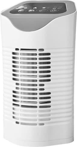 Luchtreiniger - met HEPA & Koolstoffilter - Luchtreinigers - Timer Functie & 3 Snelheden - 60 m3/u - Ionisator - Air Purifier - Wit — thumbnail 1