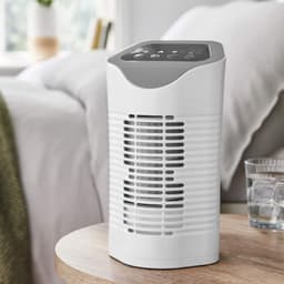 Luchtreiniger - met HEPA & Koolstoffilter - Luchtreinigers - Timer Functie & 3 Snelheden - 60 m3/u - Ionisator - Air Purifier - Wit — thumbnail 6