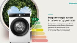 Hisense 3S Serie WF3S9045BW3/BLX - Wasmachine met Energielabel A -30% - 9kg - Autodose - 72dB (A) - Steam Wash - 1400 toeren - Power Wash 49' - ConnectLife - Inhoud Trommel 60 Liter — thumbnail 21