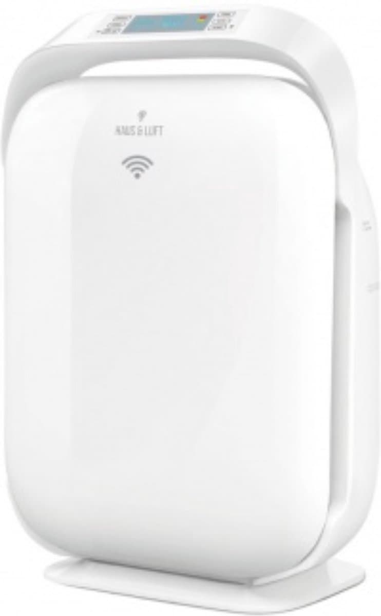 Haus & Luft - Luchtreiniger met HEPA filter - Werkt op WiFi/App - Air Purifier - 481m3/u - 4 snelheden - Geschikt voor ruimtes tot 50m² - Wit — afbeelding 1
