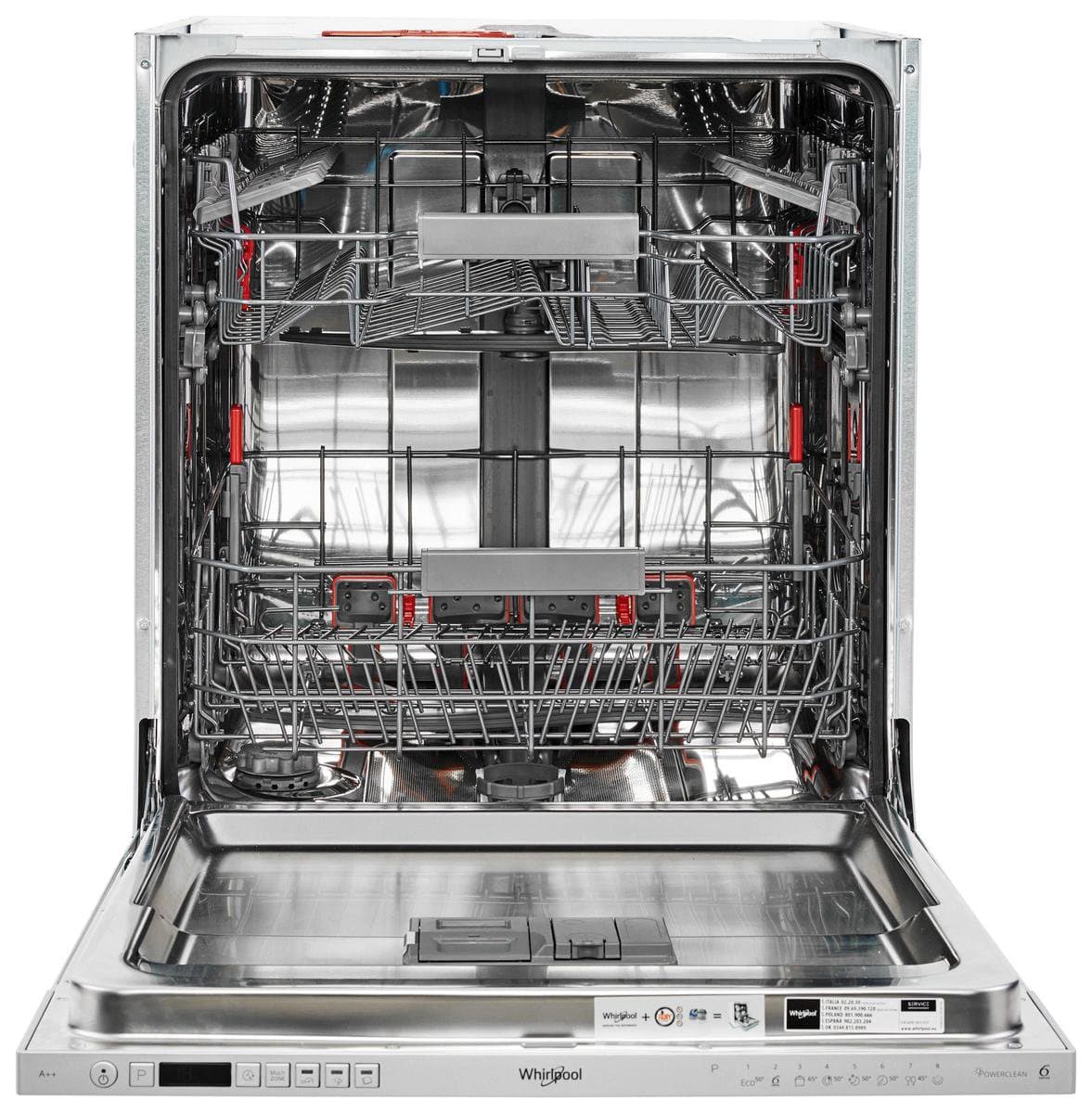 Whirlpool WCIC 3C26 PE inbouw vaatwasser 60 cm — afbeelding 1