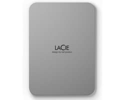 LaCie Mobile Drive (2022) - Externe Harde Schijf - 5 TB - Zilver