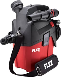 FLEX VC 6 L MC 18.0 SETVERSIE COMPACTE ACCU VC6 STOFZUIGER 5AH KIT 481.491 stofklasse L + accessoires + stofzak + 2 accu's 445.886 + lader 483.745 — thumbnail 3