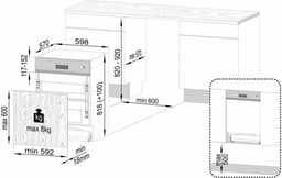 Grundig GNI 41835 X vaatwasser Semi-ingebouwd 14 couverts — thumbnail 2