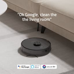 Hombli Slimme Robotstofzuiger - LiDAR Navigatie - Dweilen (300 ml) - No-Go Zones Anti-Val Sensor HEPA Filter - Compatibel met Alexa, Google en Siri- Alle vloeren - Zwart — thumbnail 18