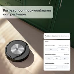 iRobot Roomba Combo j7+ (C7558) Robotstofzuiger met Dweilfunctie – Automatisch leegstation - Slimme Objectdetectie & Vermijding – Dual Cleaning Technologie – Compatibel met Alexa & Google Assistant – Precisienavigatie met Intelligente Kaartweergave — thumbnail 7