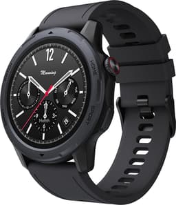 Qarano Exquisite Pro Smartwatch - Smartwatch Heren - Smartwatch Dames - Smartwatch - Heren - Dames - Volledige Bel Functie - Bericht Notificatie - Activity Tracker - Bloeddruk Meter - Stappenteller - Verbrande Calorieën - Siliconen Band - Zwart — thumbnail 1
