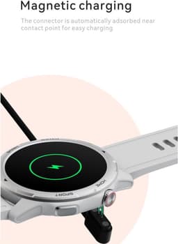 Qarano Exquisite Pro Smartwatch - Smartwatch Heren - Smartwatch Dames - Smartwatch - Heren - Dames - Volledige Bel Functie - Bericht Notificatie - Activity Tracker - Bloeddruk Meter - Stappenteller - Verbrande Calorieën - Siliconen Band - Zwart — thumbnail 2