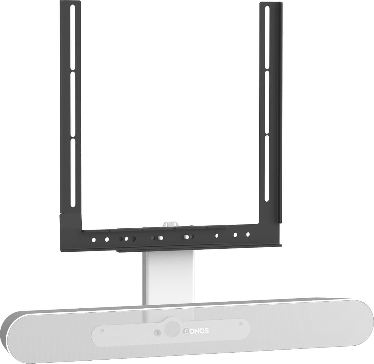 Cavus VESA Soundbar Beugel voor Sonos Ray – Voor Draaibare TV Beugels en TV Standaarden – Slim & Stijlvol Design - Wit — afbeelding 1
