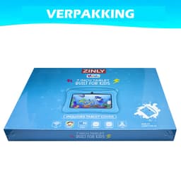 ZINLY® Kindertablet - 7 inch - Langdurig gebruik - kids tablet - Voor kinderen vanaf 3 jaar - Ouderlijk Toezicht App - Blauw — thumbnail 10