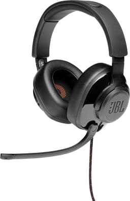 JBL Quantum 200 - Bedrade Gaming Headset - Over-ear Koptelefoon met Afneembare Microfoon - 3.5 mm Jack - Voor PC, PlayStation, Xbox & Switch - Zwart — thumbnail 1
