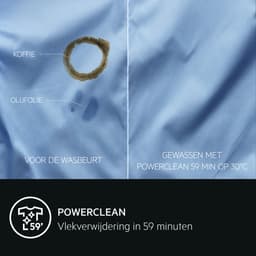 AEG LR8594BN4 8000 serie PowerCare - Wasmachine - Energielabel A - 1400 toeren - 9 kg - NL/FR — thumbnail 14